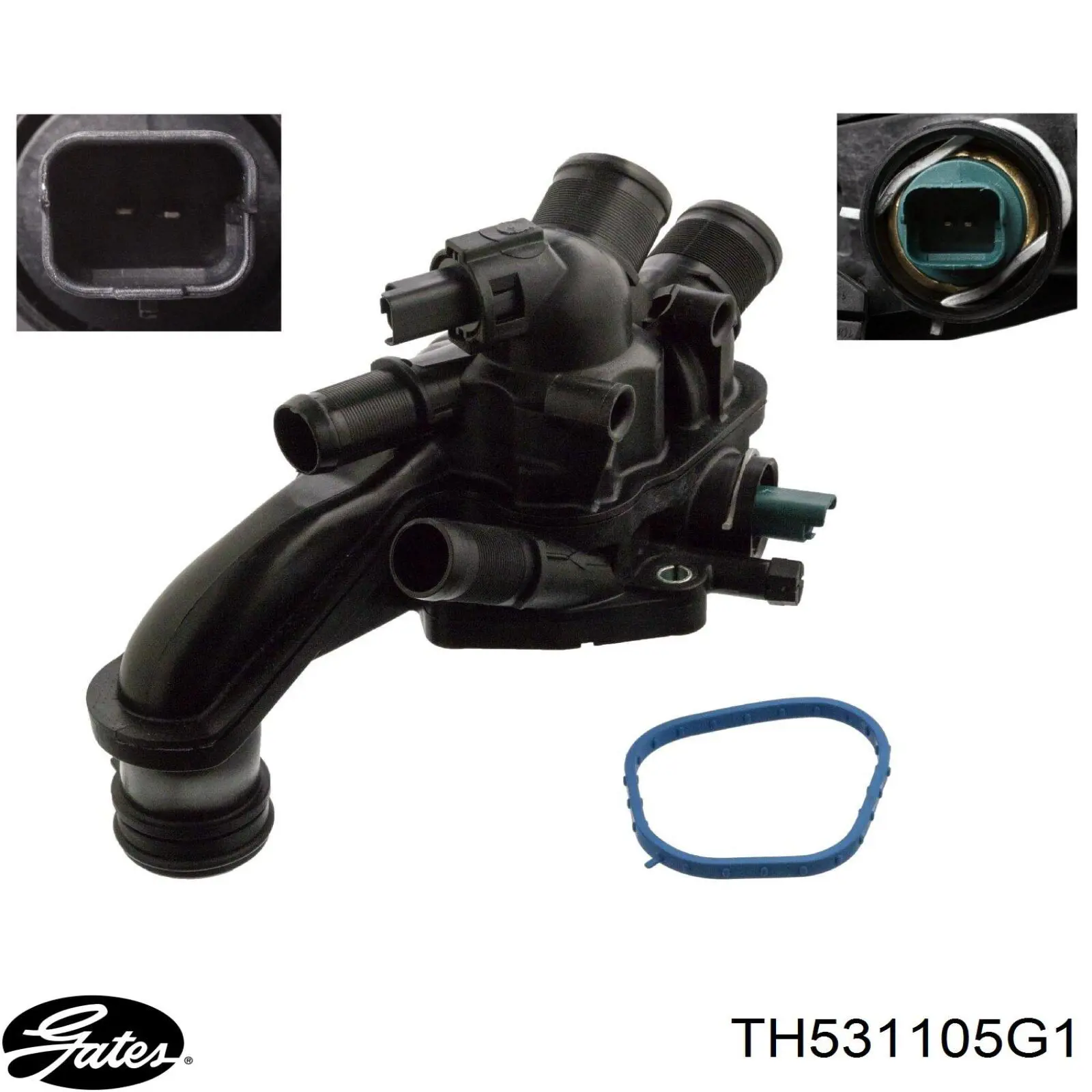 Do koszyka 1336Z6 Peugeot/Citroen Obudowa termostatu