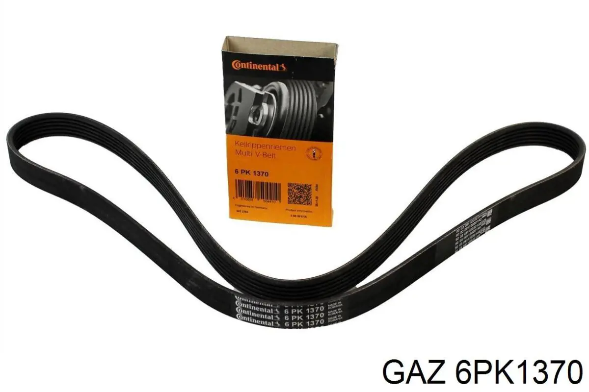 6PK1370 GAZ pas napędowy mechanizmów