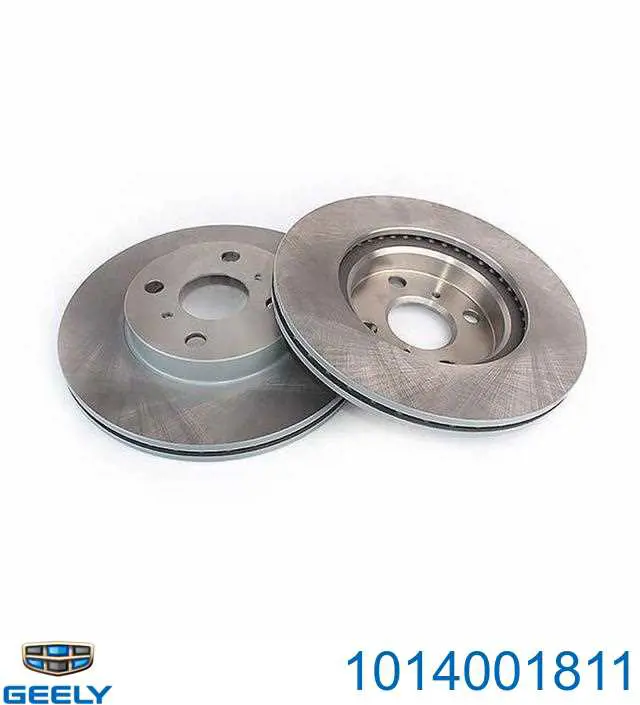 Tarcza hamulcowa przednia 1014001811 Geely