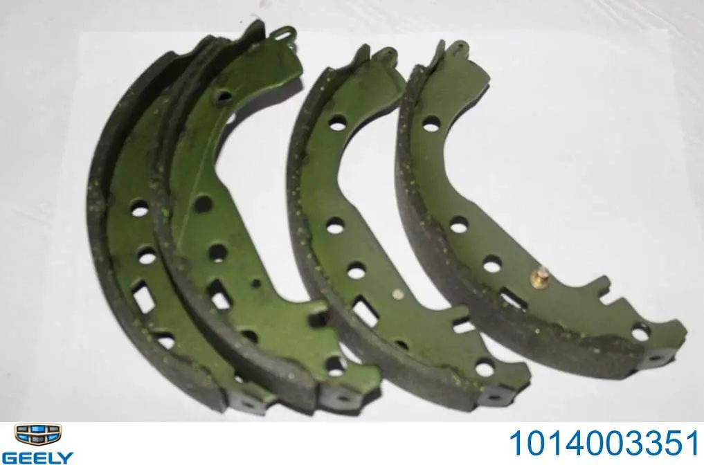 1014003351 Geely Klocki hamulcowe tylne bębnowe
