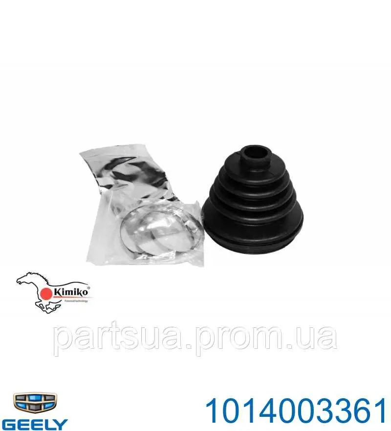 Osłona przegubu homokinetycznego półosi przedniej zewnętrzna Geely Mk sedana (2006 - 2026) cena, od 6,56 USD