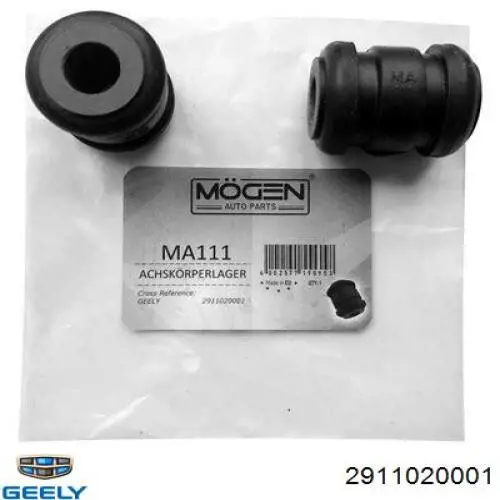 Silentblock tylnego drążka podłużnego Geely 2911020001 cena, od 6,75 USD