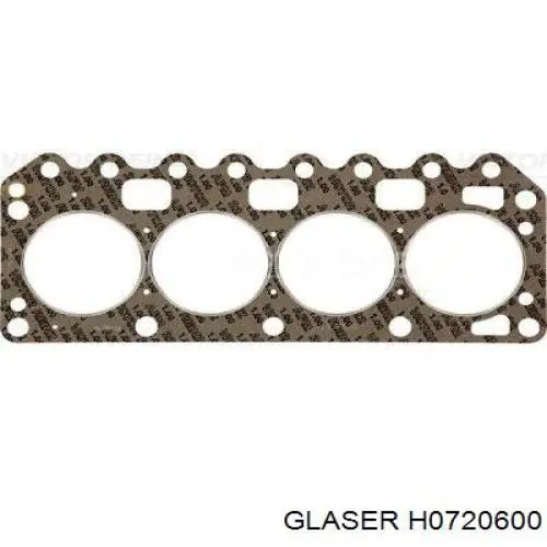 Uszczelka głowicy cylindrów Glaser H0720600 cena, od 11,59 USD