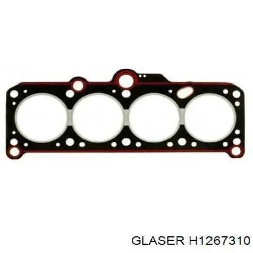 Uszczelka głowicy cylindrów Glaser H1267310 cena, od 12,72 USD