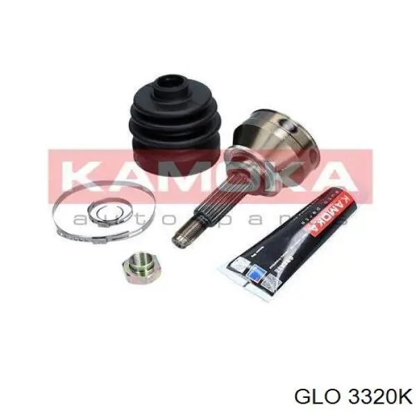 Przegub homokinetyczny przedni zewnętrzny GLO 3320K cena, od 36,27 USD