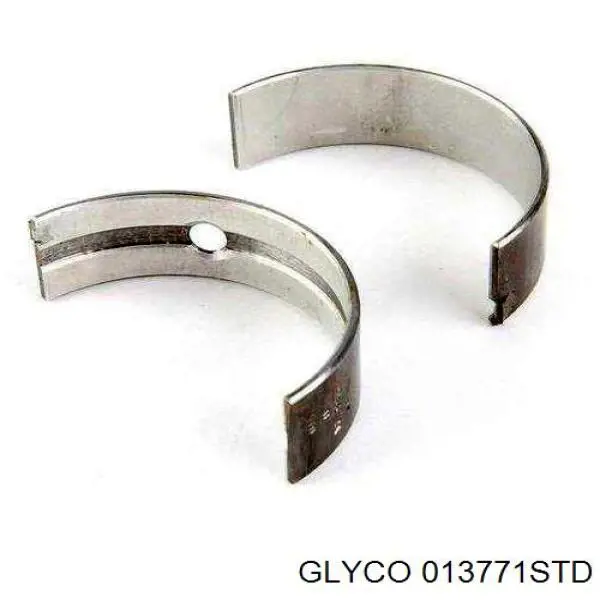 013771STD Glyco Panewki korbowodowe wału korbowego, zestaw, standardowe (STD)