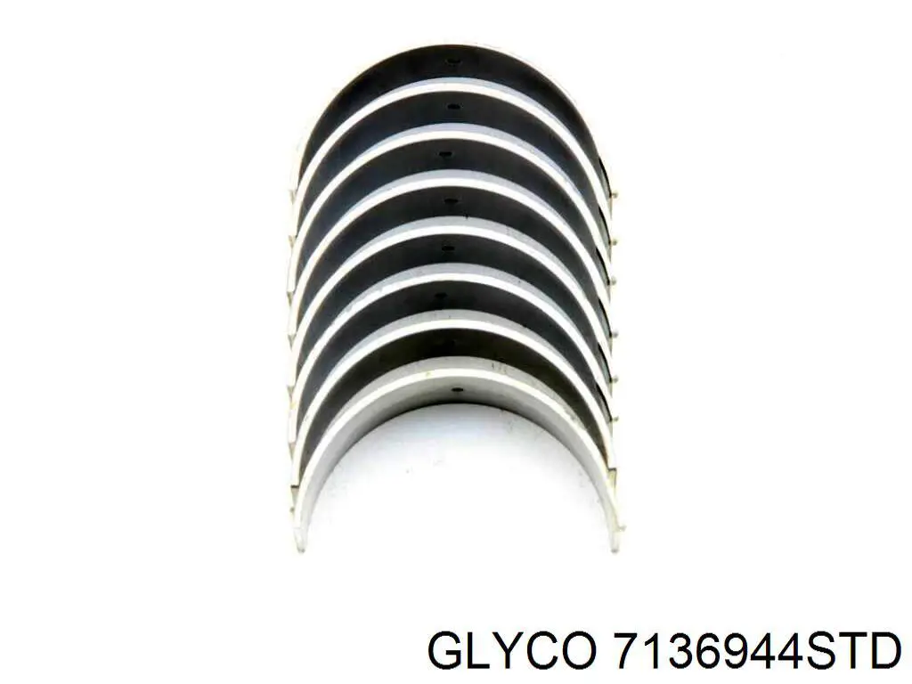 Do koszyka 7136944STD Glyco Panewki korbowodowe wału korbowego, zestaw, standardowe (STD)