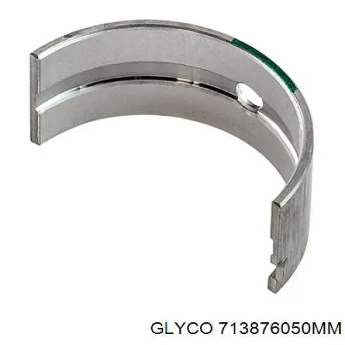 Do koszyka 713876050MM Glyco Panewki korbowodowe wału korbowego, zestaw, 2. naprawa (+0,50)