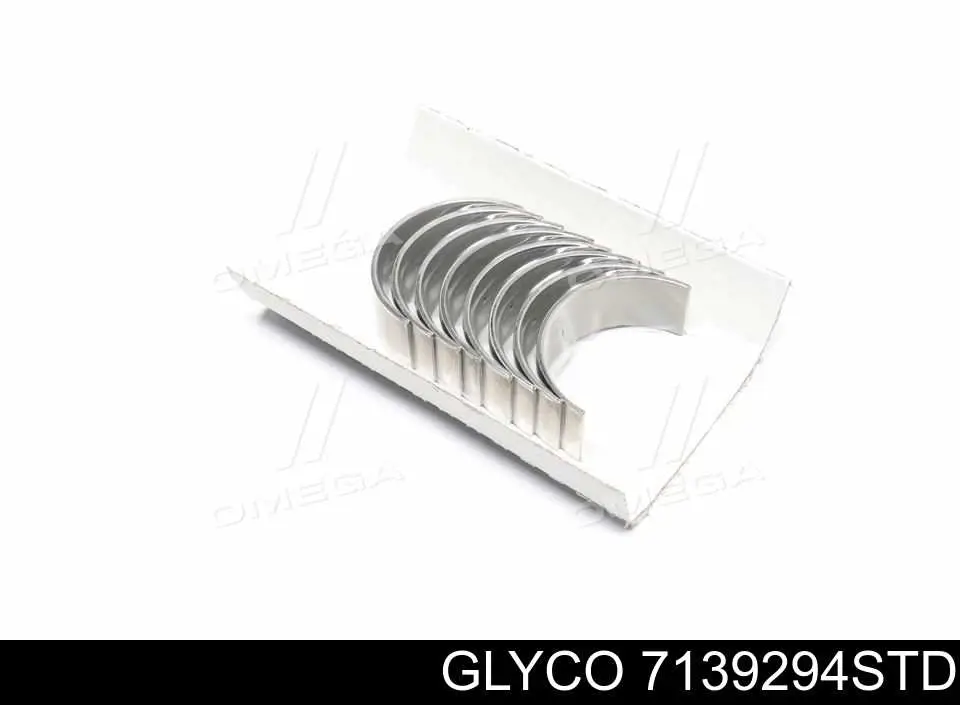 Do koszyka Panewki korbowodowe wału korbowego, zestaw, standardowe (STD) Volkswagen Transporter T5 7HA, 7HH, 7EA, 7EH