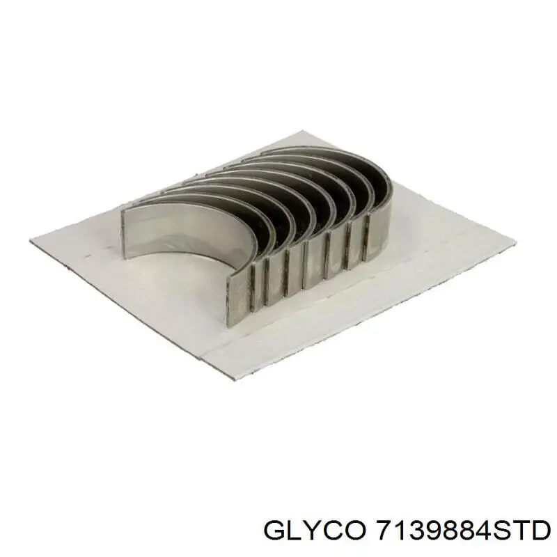 Do koszyka 7139884STD Glyco Panewki korbowodowe wału korbowego, zestaw, standardowe (STD)