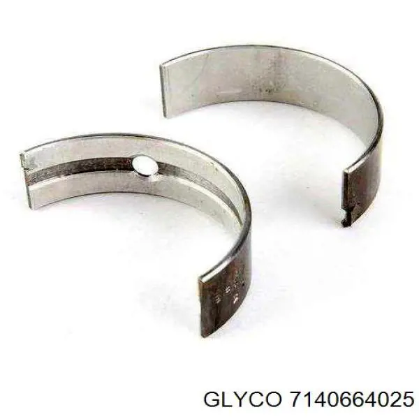 Do koszyka 7140664025 Glyco Panewki korbowodowe wału korbowego, zestaw, 1. naprawa (+0,25)
