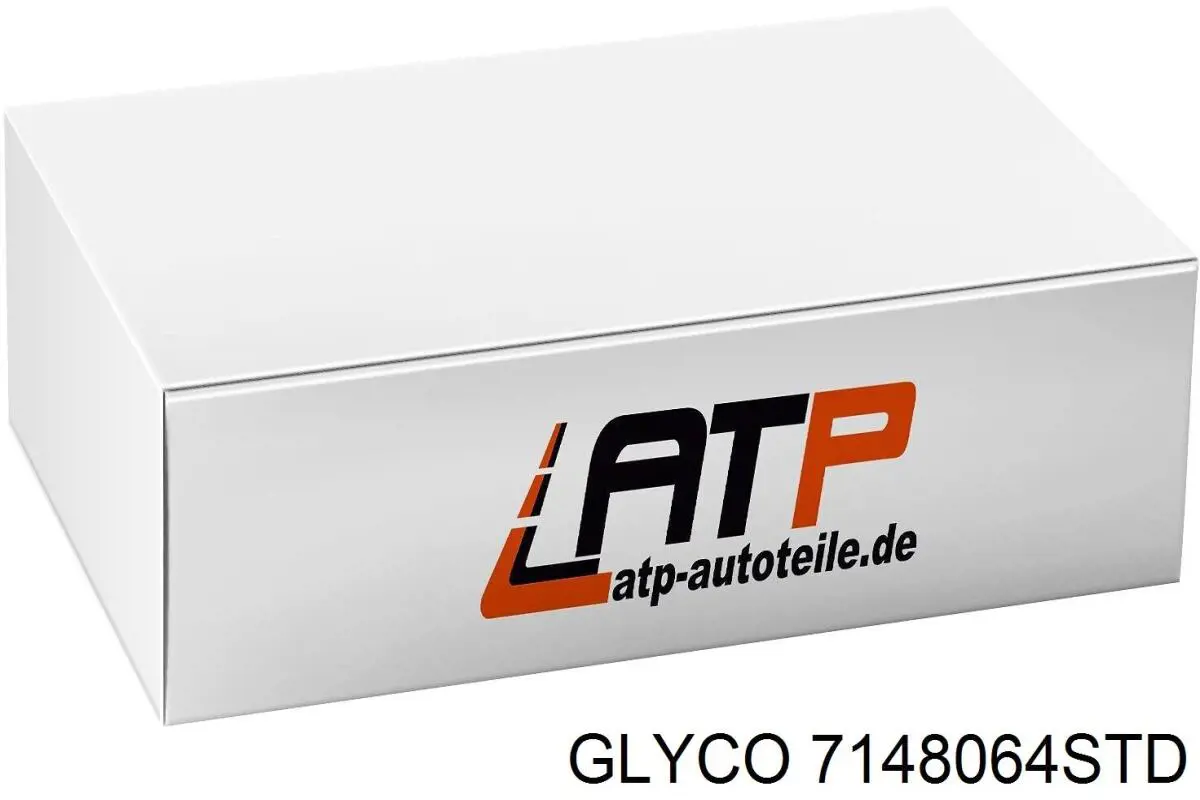 Panewki korbowodowe wału korbowego, zestaw, standardowe (STD) Glyco 7148064STD cena, od 44,56 USD
