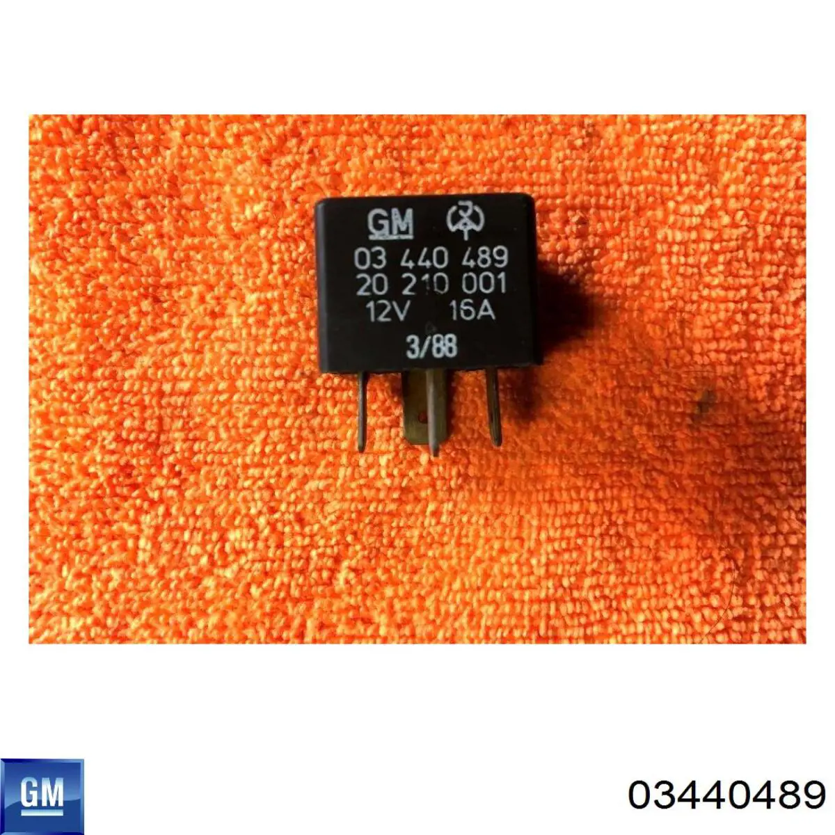 Do koszyka 03440489 General Motors Przekaźnik pompy paliwa elektrycznej