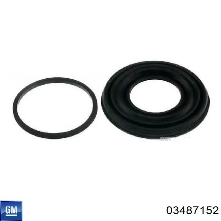 Zestaw naprawczy zacisku hamulcowego przedniego 03487152 General Motors