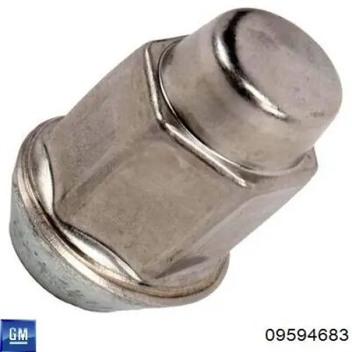 Nakrętka koła General Motors 09594683 cena, od 5,54 USD
