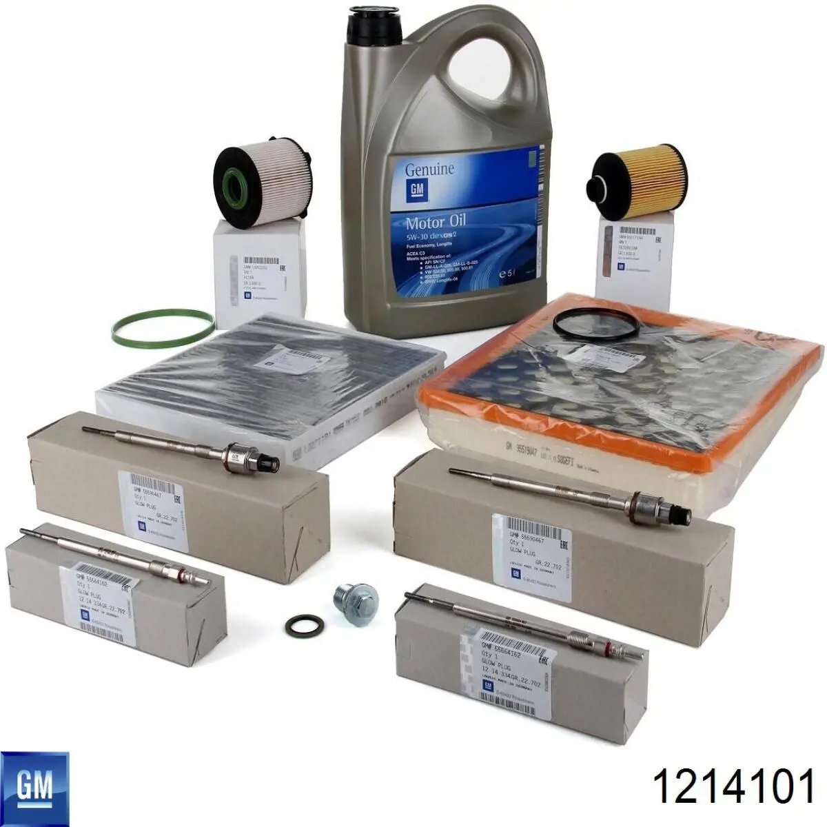 Świeca żarowa 1214101 General Motors