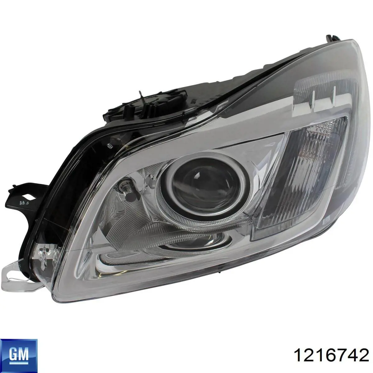 Reflektor lewy 1216742 General Motors