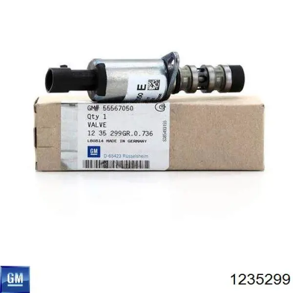 Do koszyka 1235299 General Motors Zawór elektromagnetyczny faz rozrządu