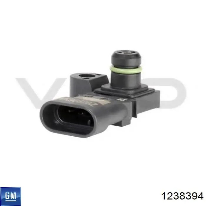 Do koszyka 1238394 General Motors Czujnik ciśnienia w kolektorze ssącym, MAP