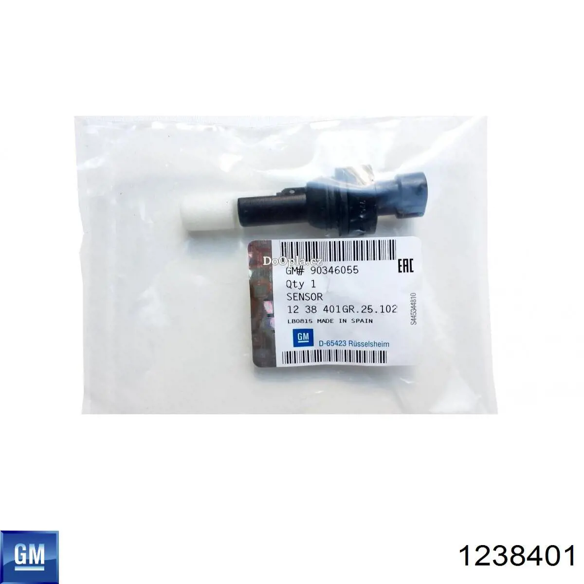 Do koszyka 1238401 General Motors Czujnik poziomu płynu spryskiwacza szyby