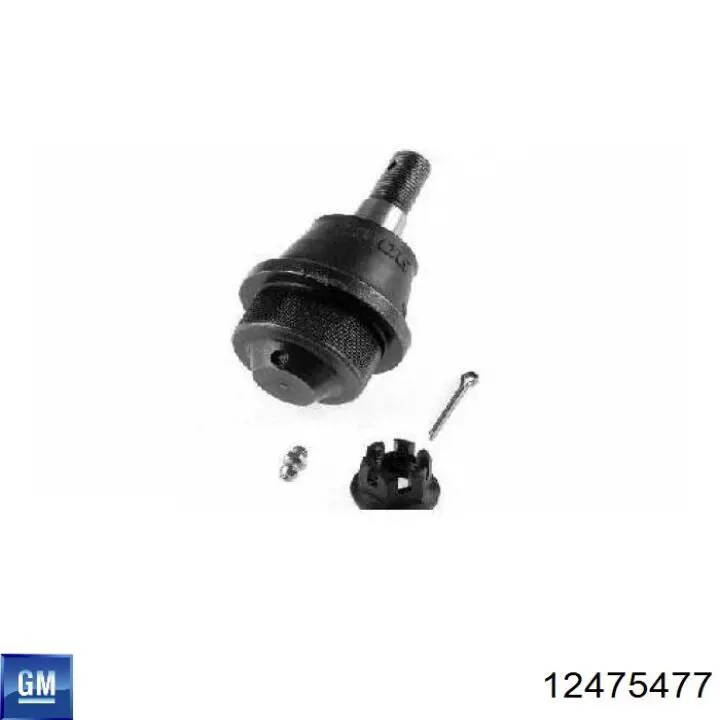 Sworzeń wahacza dolny 12475477 General Motors