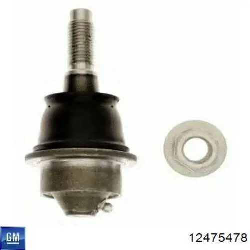 Sworzeń wahacza dolny 12475478 General Motors