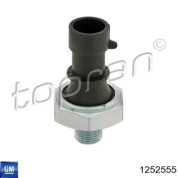 Do koszyka 1252555 General Motors Czujnik ciśnienia oleju