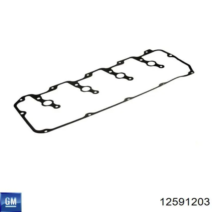 Do koszyka 12591203 General Motors Uszczelka pokrywy zaworowej prawa