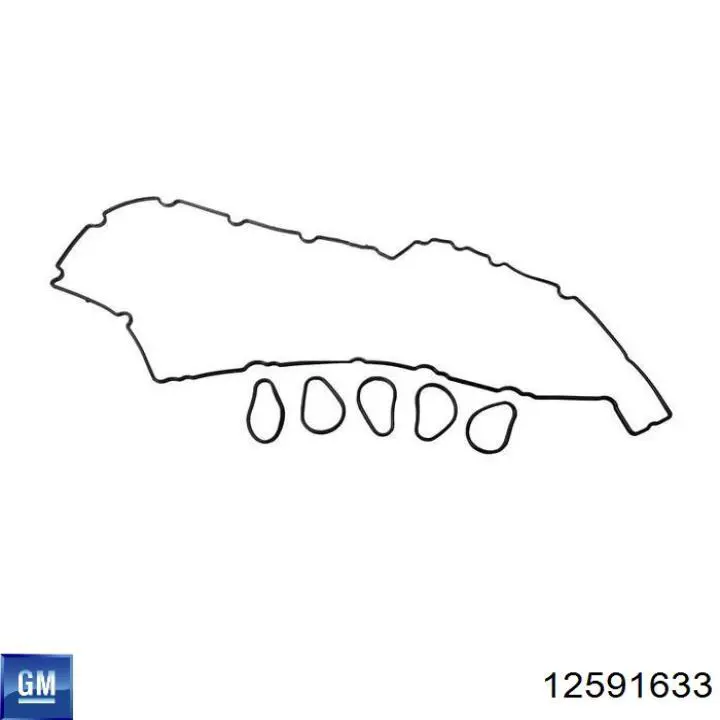 12591633 General Motors Uszczelka pokrywy zaworowej silnika