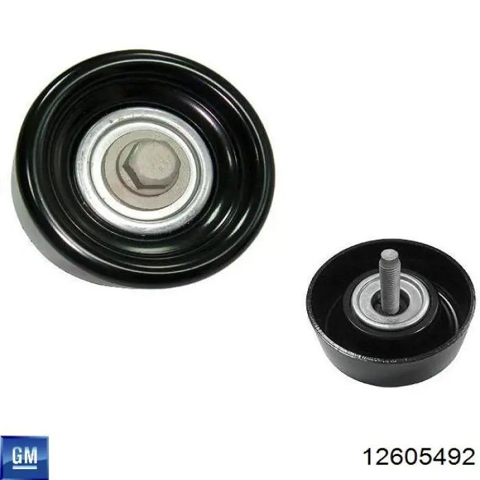 Do koszyka 12605492 General Motors Rolka napinacza paska napędowego