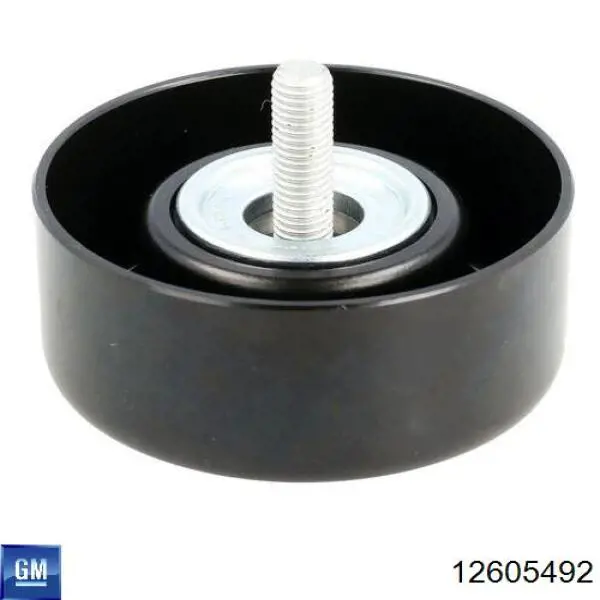 Rolka napinacza paska napędowego 12605492 General Motors