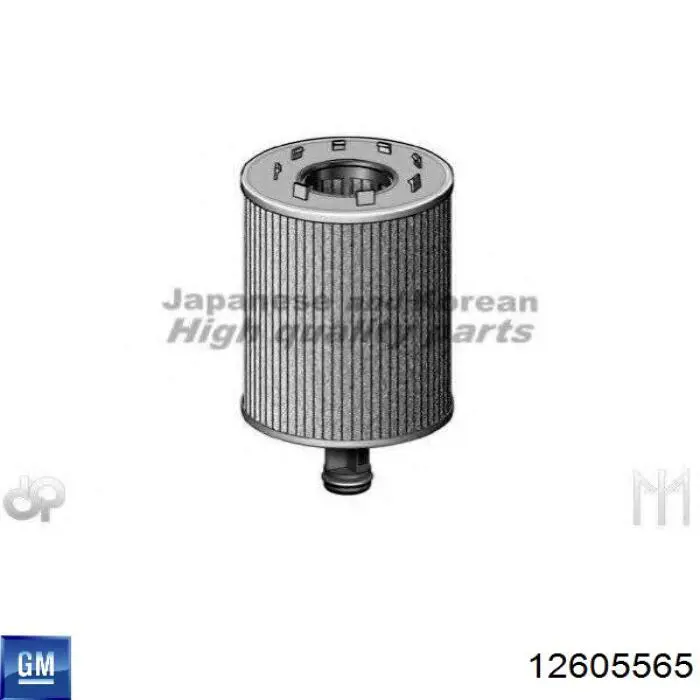 12605565 General Motors Filtr oleju