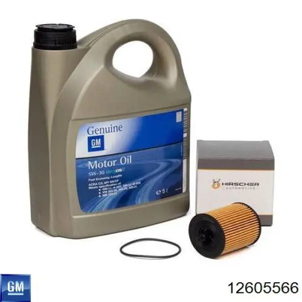 Filtr oleju 12605566 General Motors