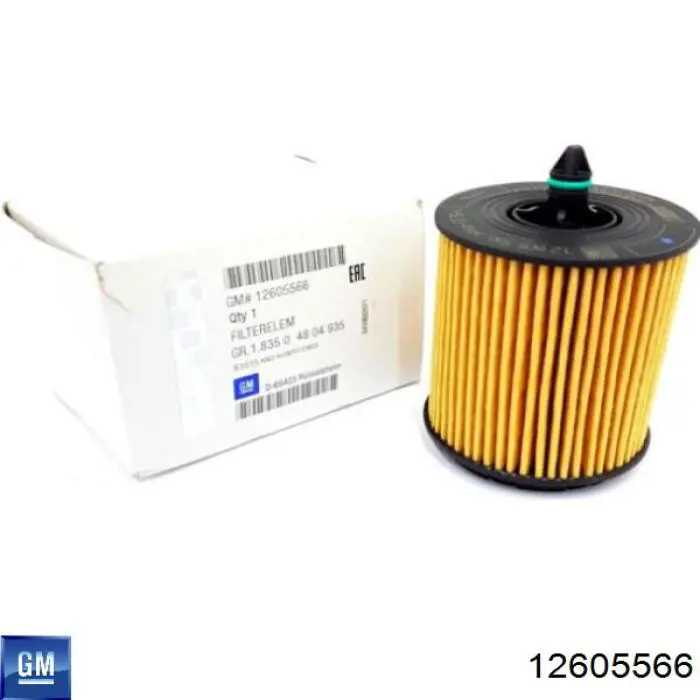 Filtr oleju General Motors 12605566 cena, od 5,90 USD