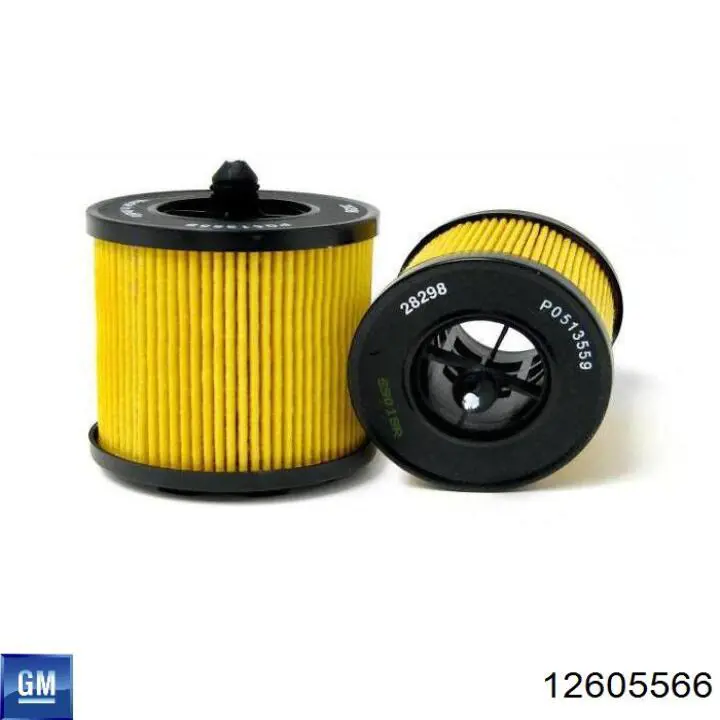 12605566 General Motors Filtr oleju