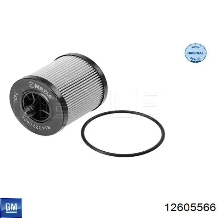 Filtr oleju General Motors 12605566 cena, od 5,90 USD