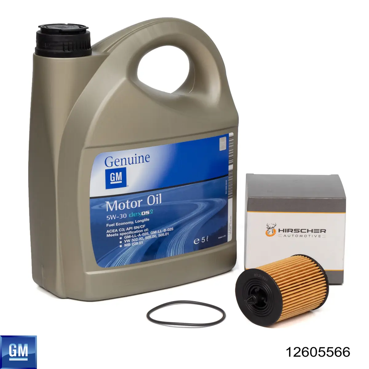 Do koszyka 12605566 General Motors Filtr oleju