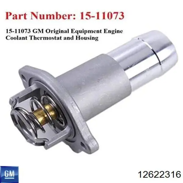 Termostat General Motors 12622316 cena, od 56,27 USD