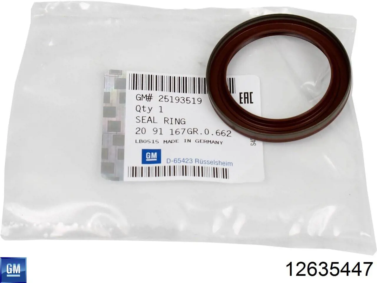 Łańcuch rozrządu, zestaw 12635447 General Motors