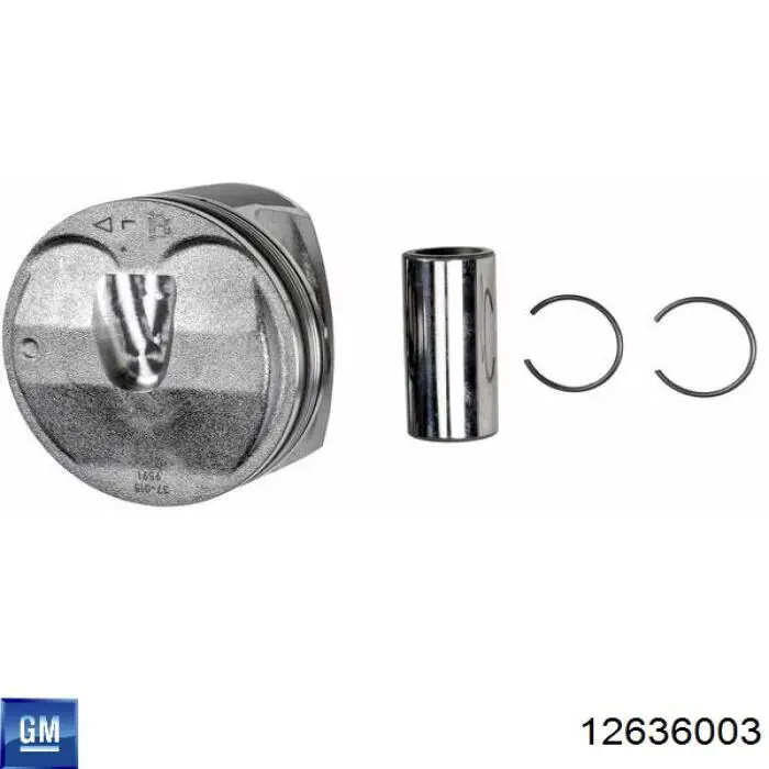 Panewki korbowodowe wału korbowego, zestaw, standardowe (STD) General Motors 12636003 cena, od 56,91 USD