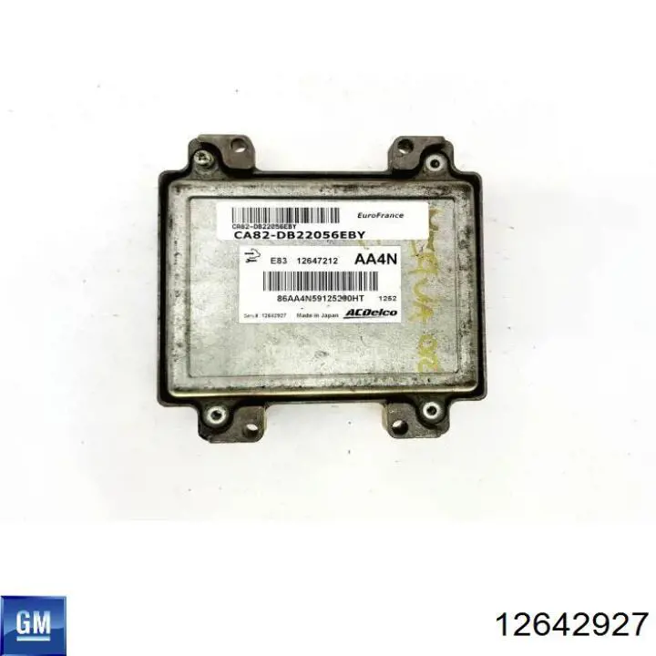 12642927 General Motors Sterownik silnika
