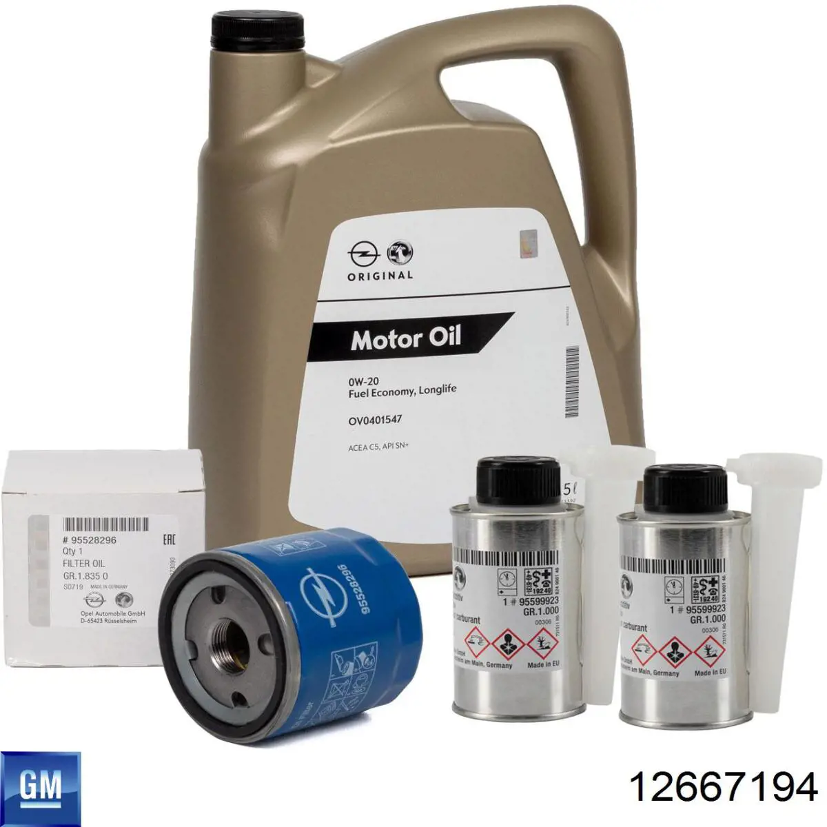 Filtr oleju 12667194 General Motors