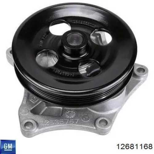 Pompa chłodząca wodna General Motors 12681168 cena, od 72,77 USD