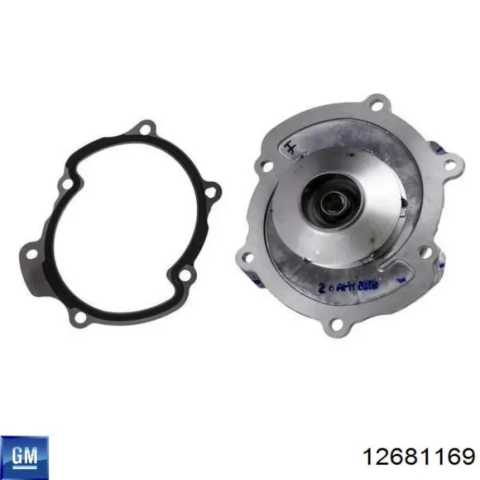 12681169 General Motors Pompa chłodząca wodna