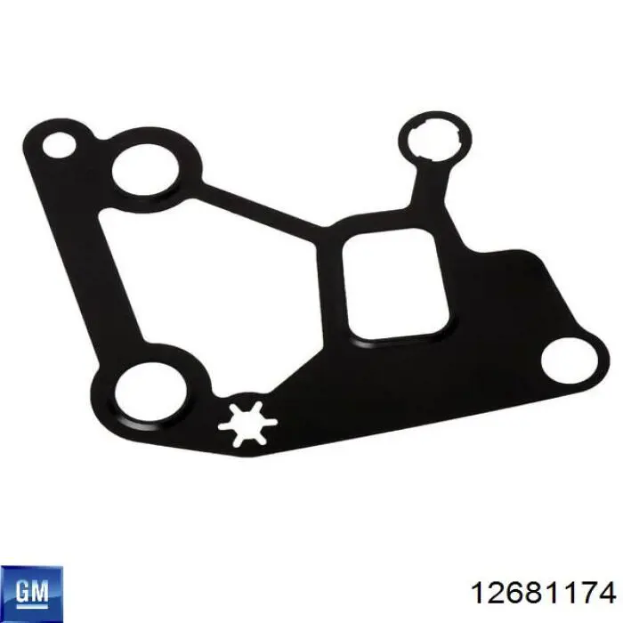 12681174 General Motors Pompa chłodząca wodna
