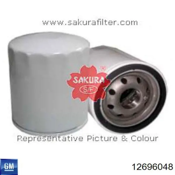 12696048 General Motors Filtr oleju