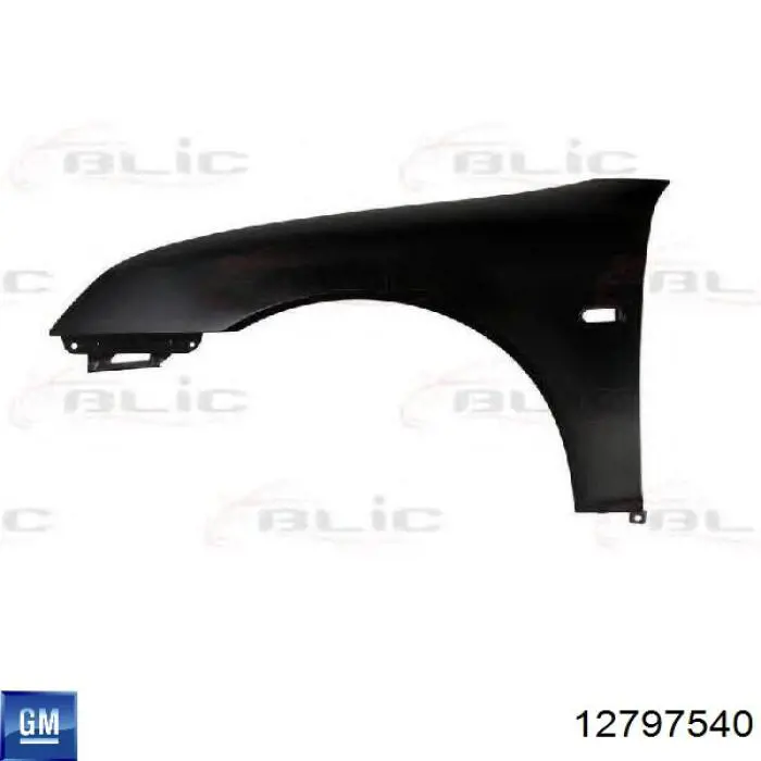 12797540 General Motors Błotnik przedni lewy