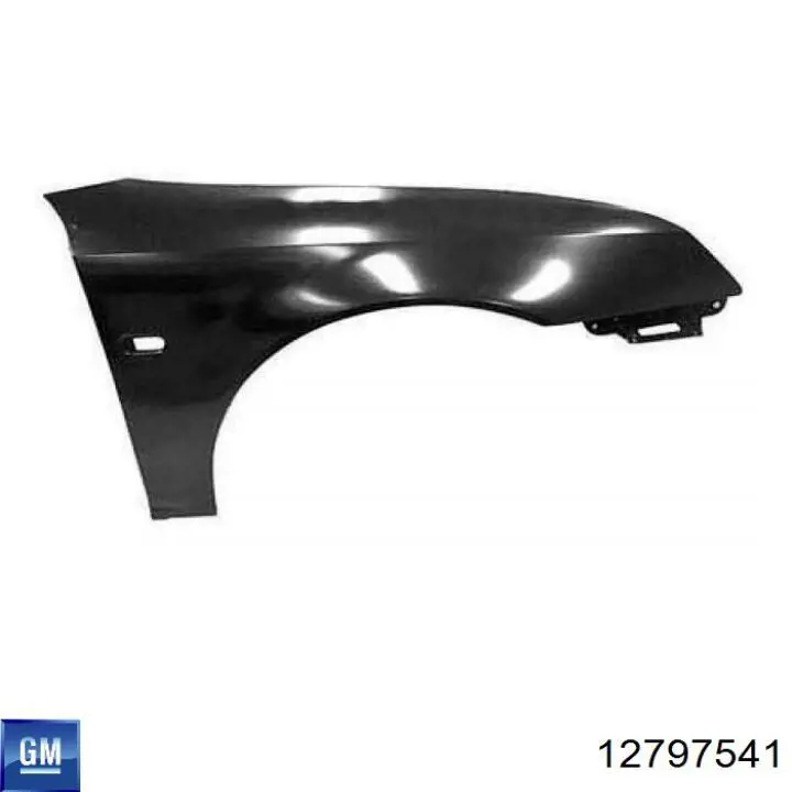 Błotnik przedni prawy General Motors 12797541 cena, od 138,59 USD