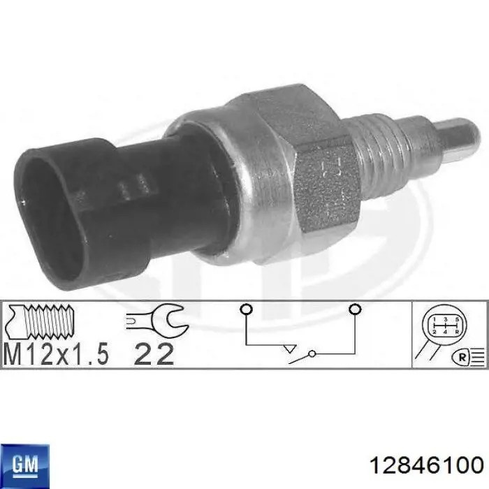 Czujnik włączania światła cofania General Motors 12846100 cena, od 7,23 USD