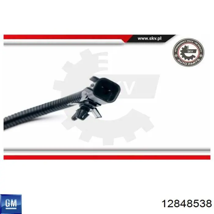 Czujnik ABS przedni General Motors 12848538 cena, od 15,92 USD